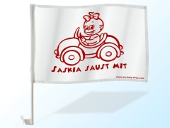 Klicken Sie hier, um in unseren eBay Shop zu gelangen. Babyfahne