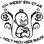 Hoffis Premium Baby Body kurz - Motiv 1292