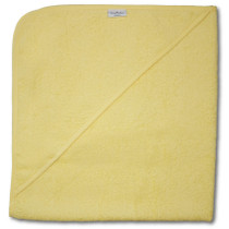 Embroidered Hooded Towel - Light yellow (1)