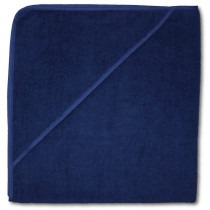 Embroidered Hooded Towel - Dark blue (3)