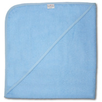 Embroidered Hooded Towel - Light blue (5)