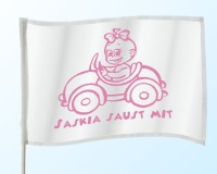 Baby Flag with large imprint