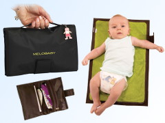 MELOBABY all-in-one Windeltasche + Wickelmatte